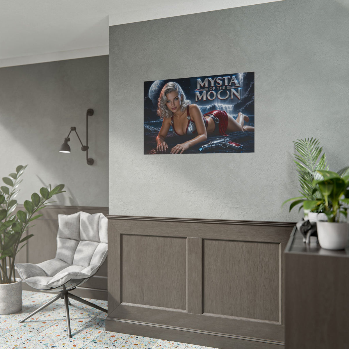 Mysta Fantasy Poster Character Wall Art Bedroom Decor Collectible Print