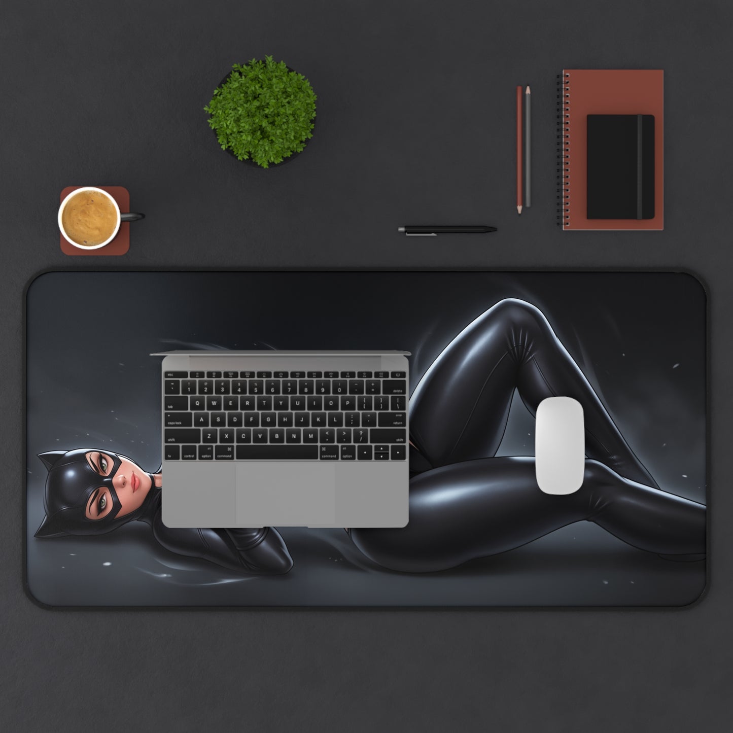 DC Comics Mouse Pad, Catwoman Desk Mat, Large Desk Pad