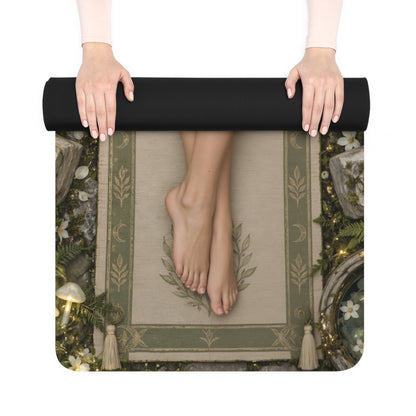 Keira Metz Non Slip Yoga Exercise Mat Lightweight Fitness 24x72