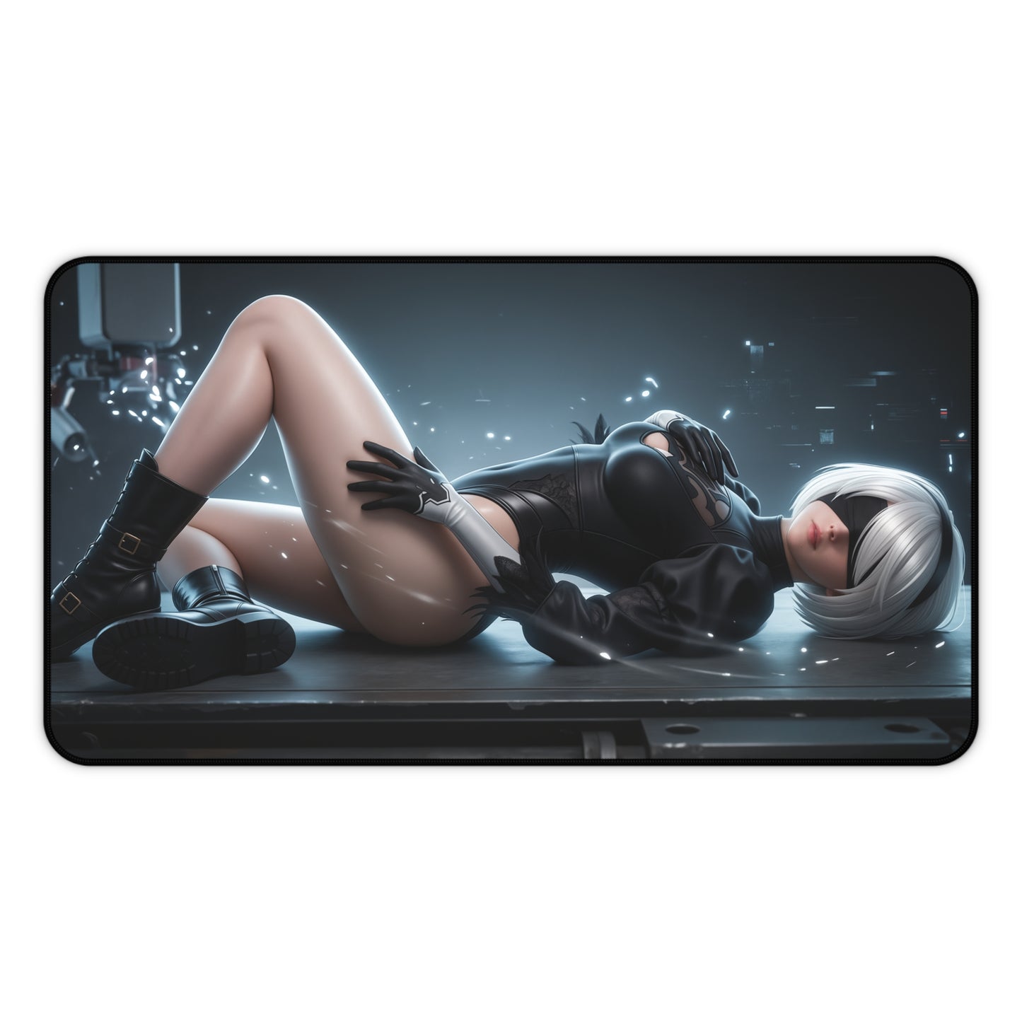 Nier Mouse Pad, 2B Desk Mat, Anime Mouse Pad, Gamer Gift
