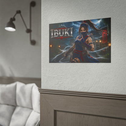 Gaming Wall Art Ibuki Poster Game Room Decor Gamer Gift Art Print