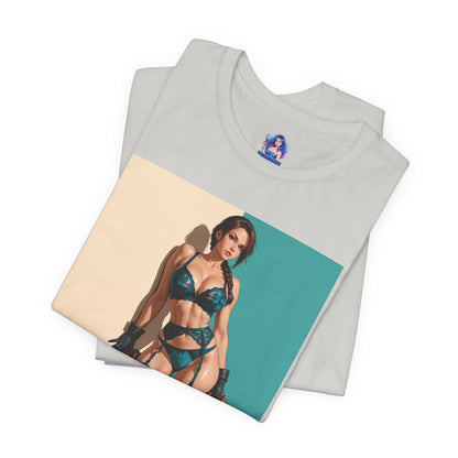 Lara Croft Shirt | Tomb Raider Anime-T-Shirt für Gamer &amp; Sammler | T-Shirt für starke Heldinnen
