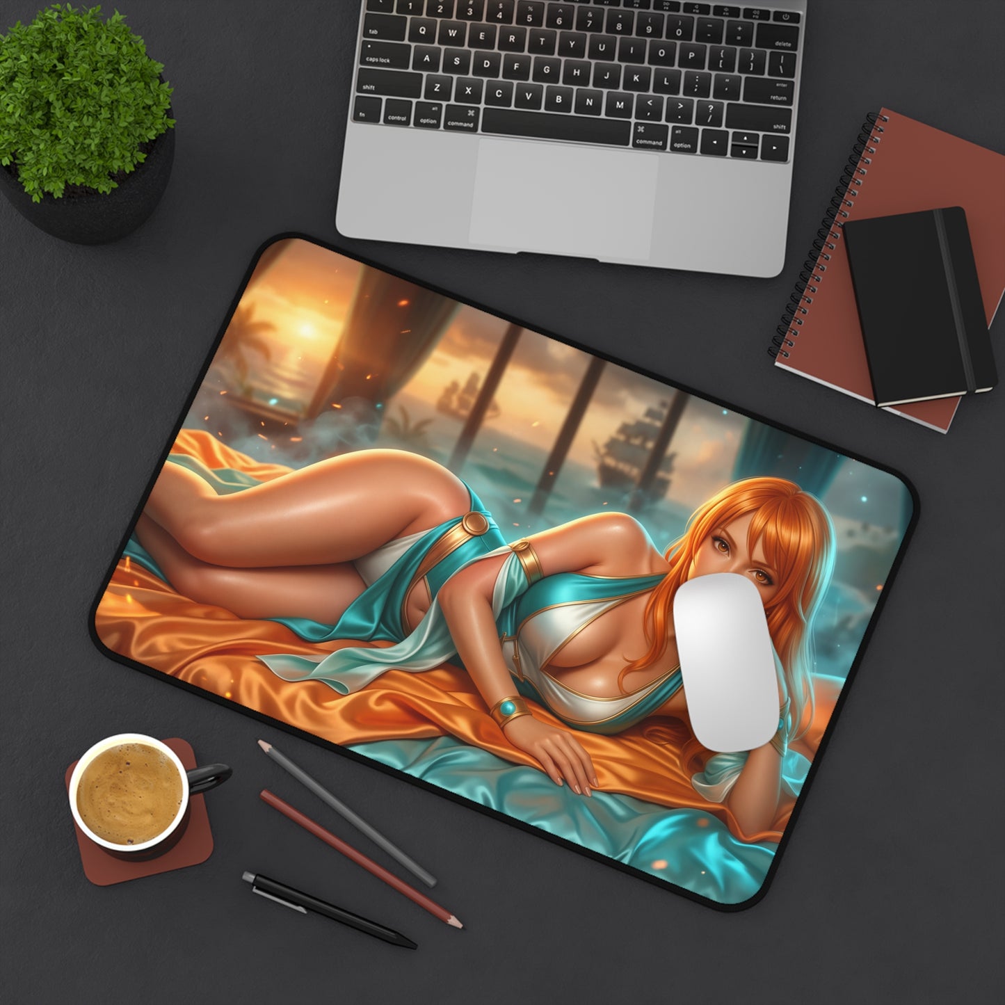 One Piece Mouse Pad, Nami Desk Mat, Anime Mouse Pad XXL