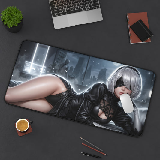 NieR Automata Mouse Pad, 2B Desk Mat, Gamer Gift XXL