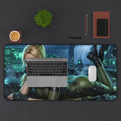 Mortal Kombat Mouse Pad, Sonya Desk Mat, Gamer Gift XXL