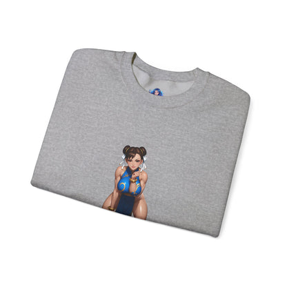 Толстовка Chun-Li, футболка Street Fighter Crewneck, ігровий одяг для фанатів та колекціонерів