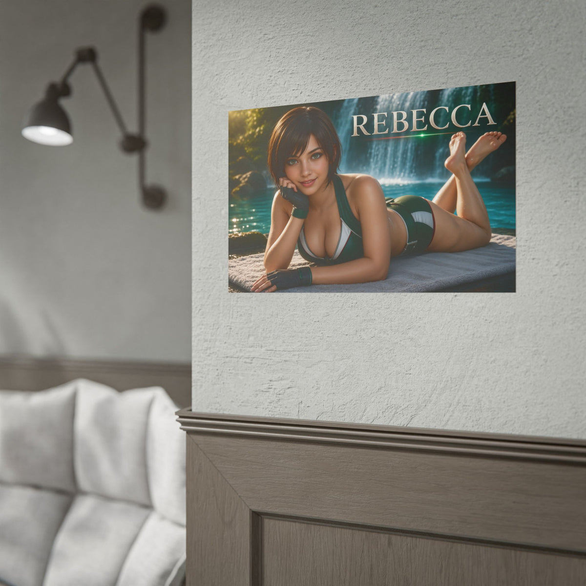 Gaming Wall Art Rebecca Chambers Poster Game Room Decor Gamer Gift Art Print