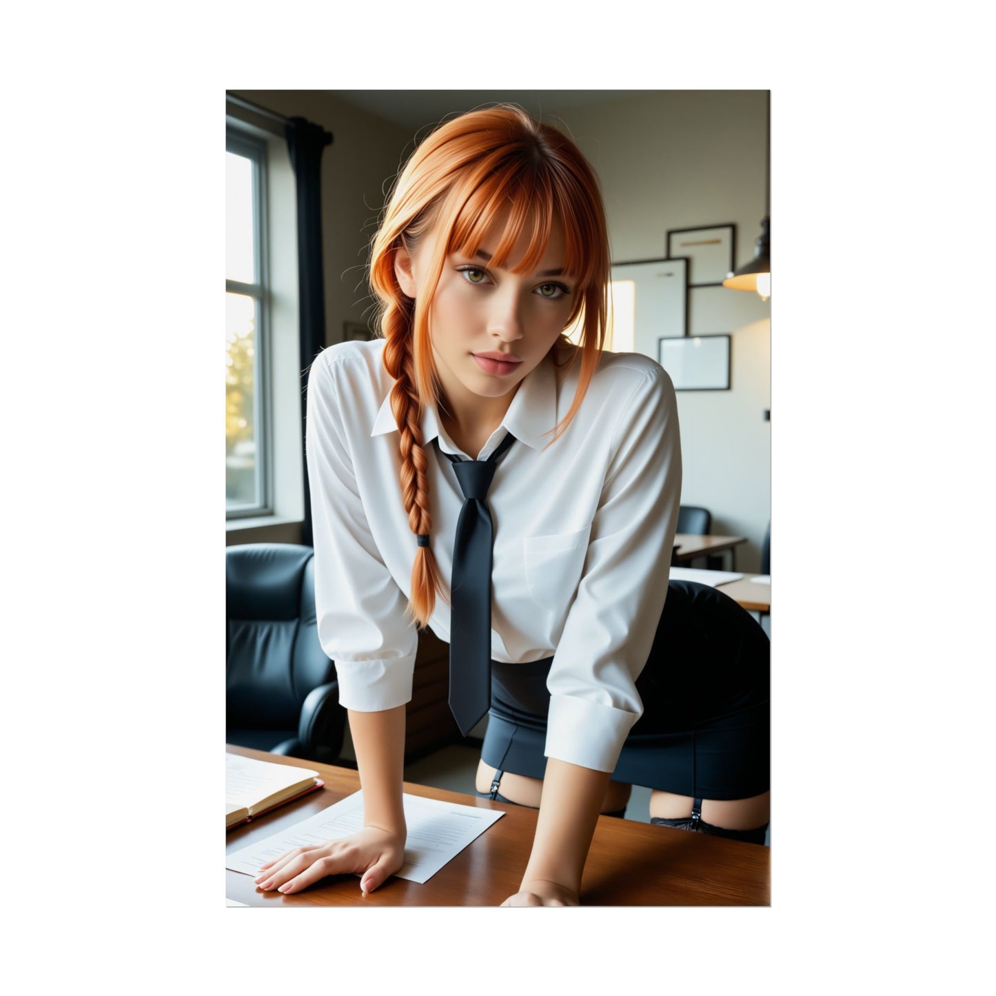 Makima Poster – Iconic Anime Heroine Wall Art for Bedroom or Office Decor