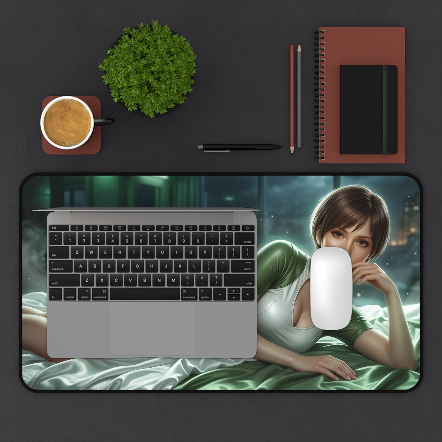 Resident Evil Mouse Pad, Rebecca Chambers Desk Mat, XXL