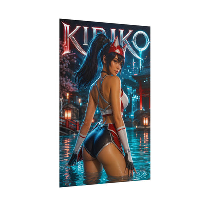 Kiriko Overwatch Gaming Poster Wall Art Gamer Room Decor Collectible Print