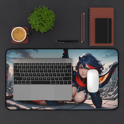 Килимок для столу Ryuko Matoi, килимок для миші з аніме-дівчиною-файтингом, налаштування столу для екшн-ігор