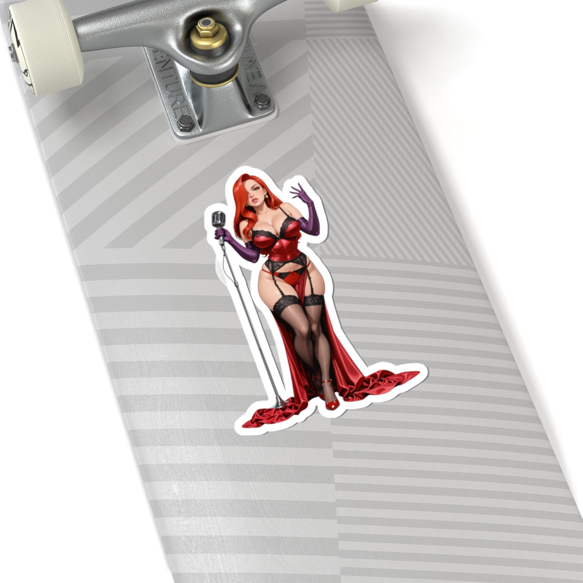 Наклейка Джессіка Реббіт – культова мультяшна вінілова наклейка для ноутбуків та використання в приміщенні