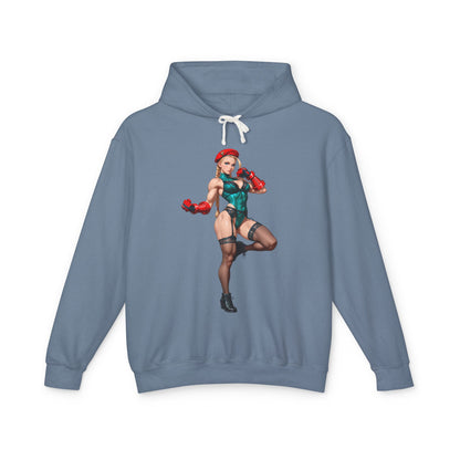 Cammy White Hoodie | Street Fighter Gamer Hoodie | Anime Waifu Grafik-Pullover