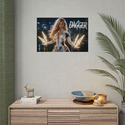 Dagger Comic Poster Character Wall Art Collector Room Decor Art Print