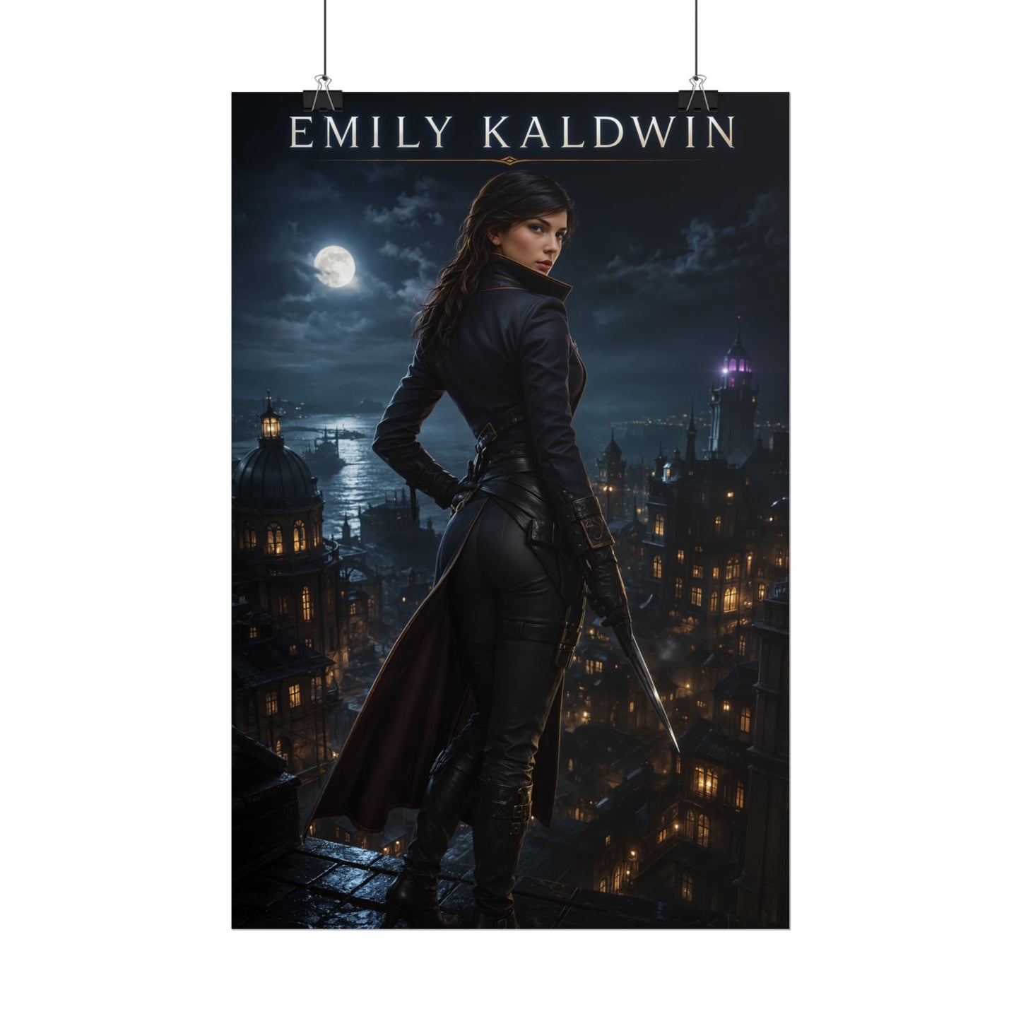Emily Kaldwin Poster, Dishonored Wall Art, Gaming Poster, Room Decor