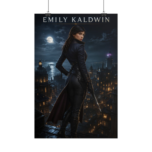Dishonored Emily Kaldwin Poster Print Video Game Decor for Gaming Setup