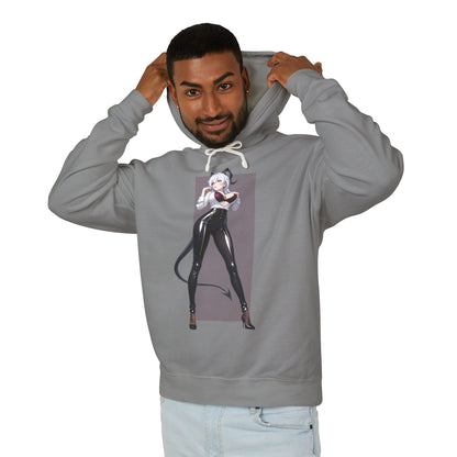 Zani Hoodie | Anime Heroine Hoodie | Futuristic Warrior Girl Pullover