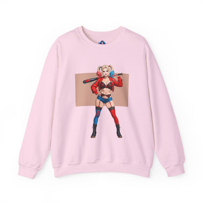 Толстовка з Харлі Квінн, футболка з круглим вирізом DC Comics, сміливий одяг для фанатів та колекціонерів