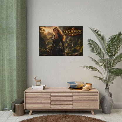 Tigress Comic Poster Character Wall Art Collector Room Decor Art Print