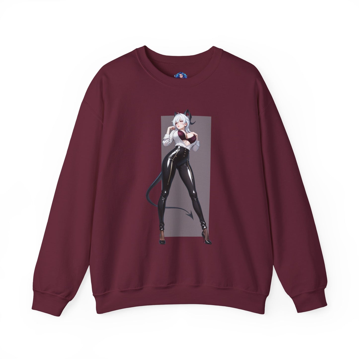 Zani Sweatshirt, Fantasy Heroine Crewneck, Stylish Anime-Inspired Streetwear for Fans