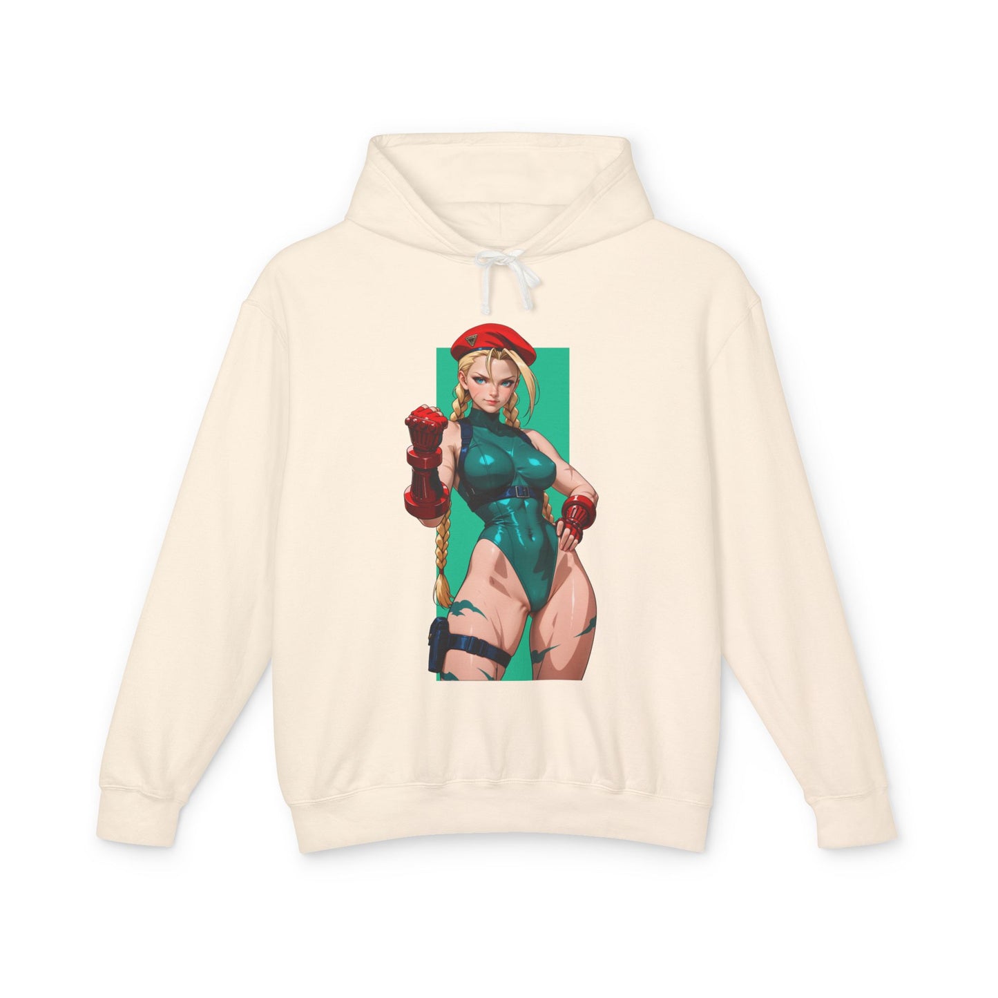 Cammy White Hoodie | Street Fighter Hoodie | Anime Fighter Girl Pullover