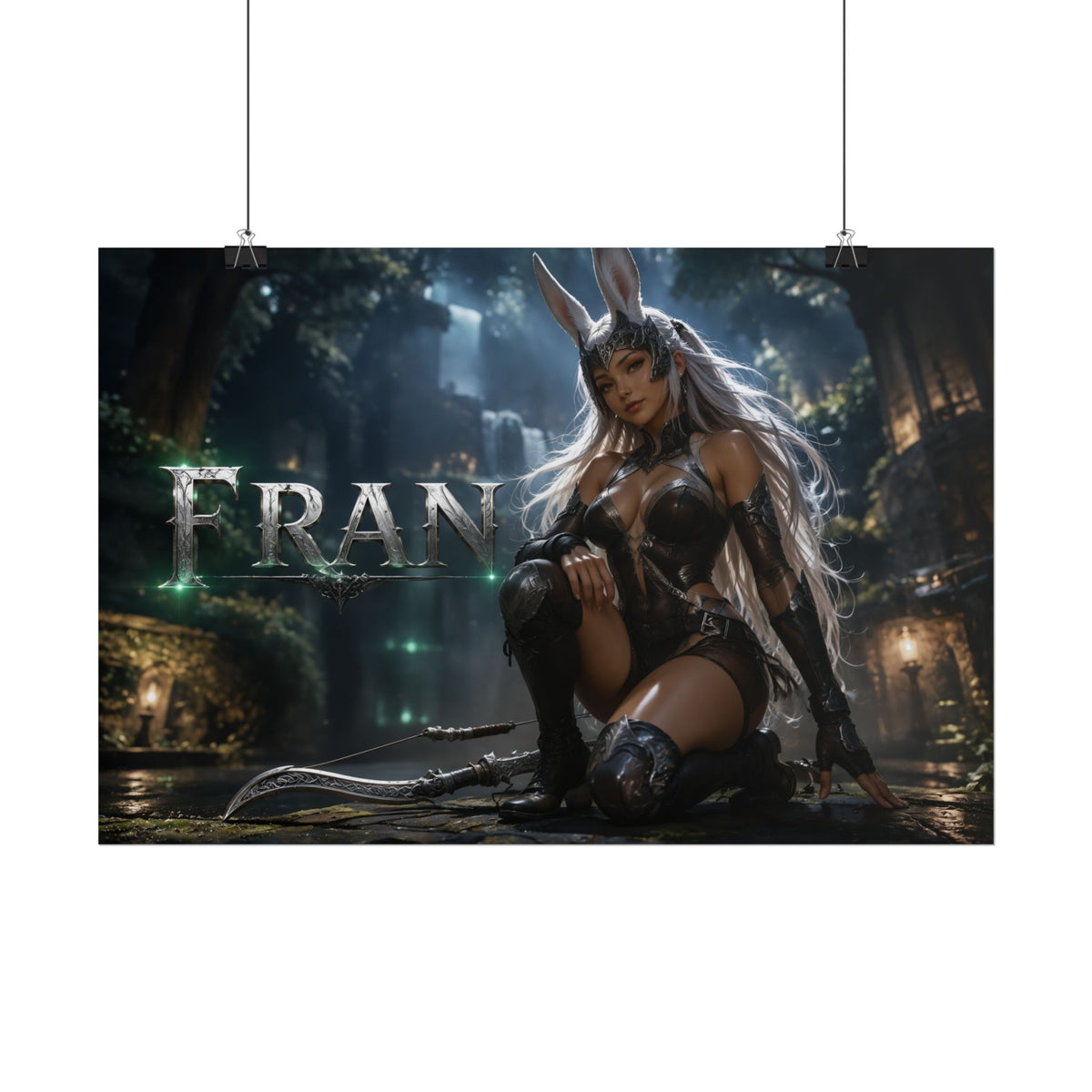 Fran Fantasy Poster Character Wall Art Bedroom Decor Collectible Print