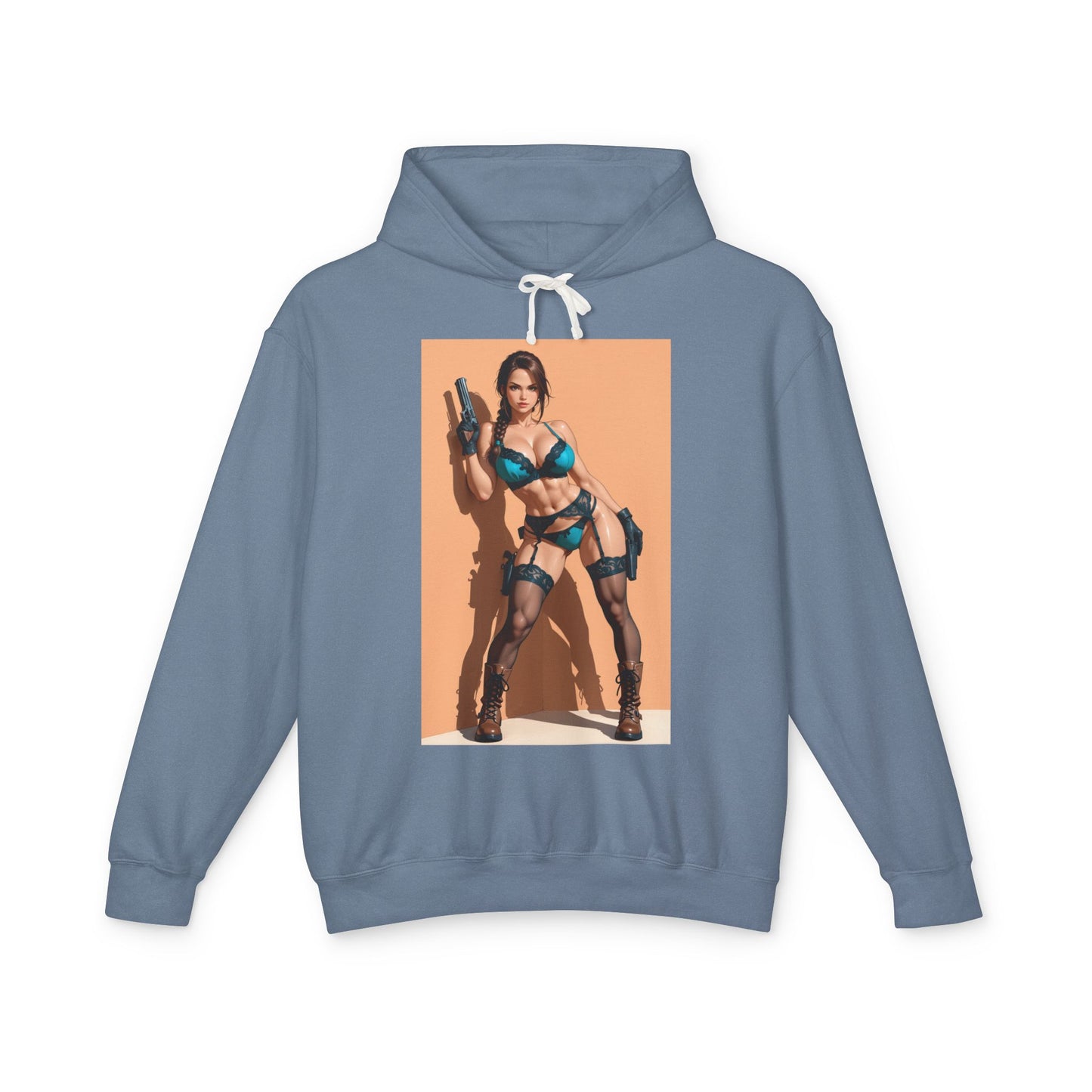 Худі з Ларою Крофт | Худі з Толстовкою Розкрадачки гробниць | Пуловер для героїнь пригод