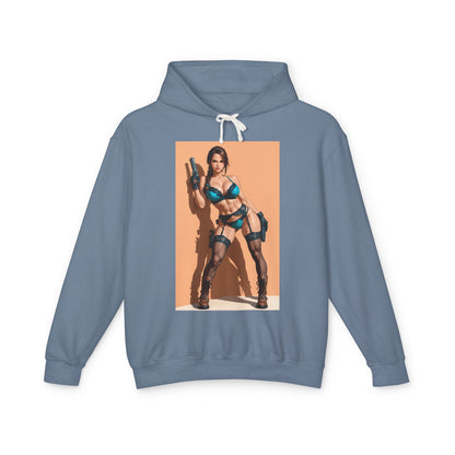 Худі з Ларою Крофт | Худі з Толстовкою Розкрадачки гробниць | Пуловер для героїнь пригод