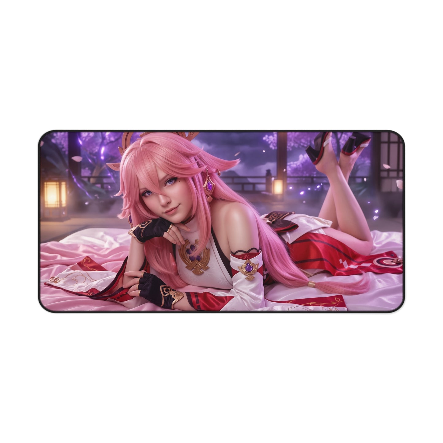 Genshin Impact Mouse Pad, Yae Miko Desk Mat, XXL Pad