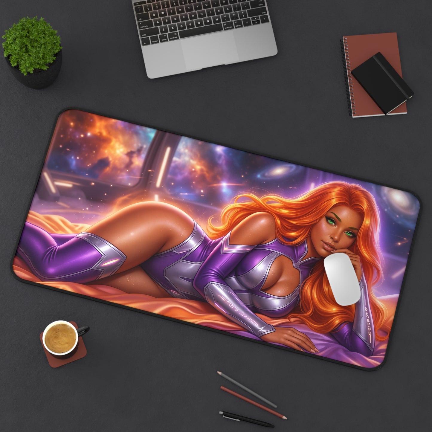 DC Comics Mouse Pad, Starfire Desk Mat, Gamer Gift XXL
