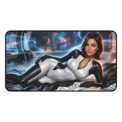 Mass Effect Mouse Pad, Miranda Desk Mat, Large Desk Pad
