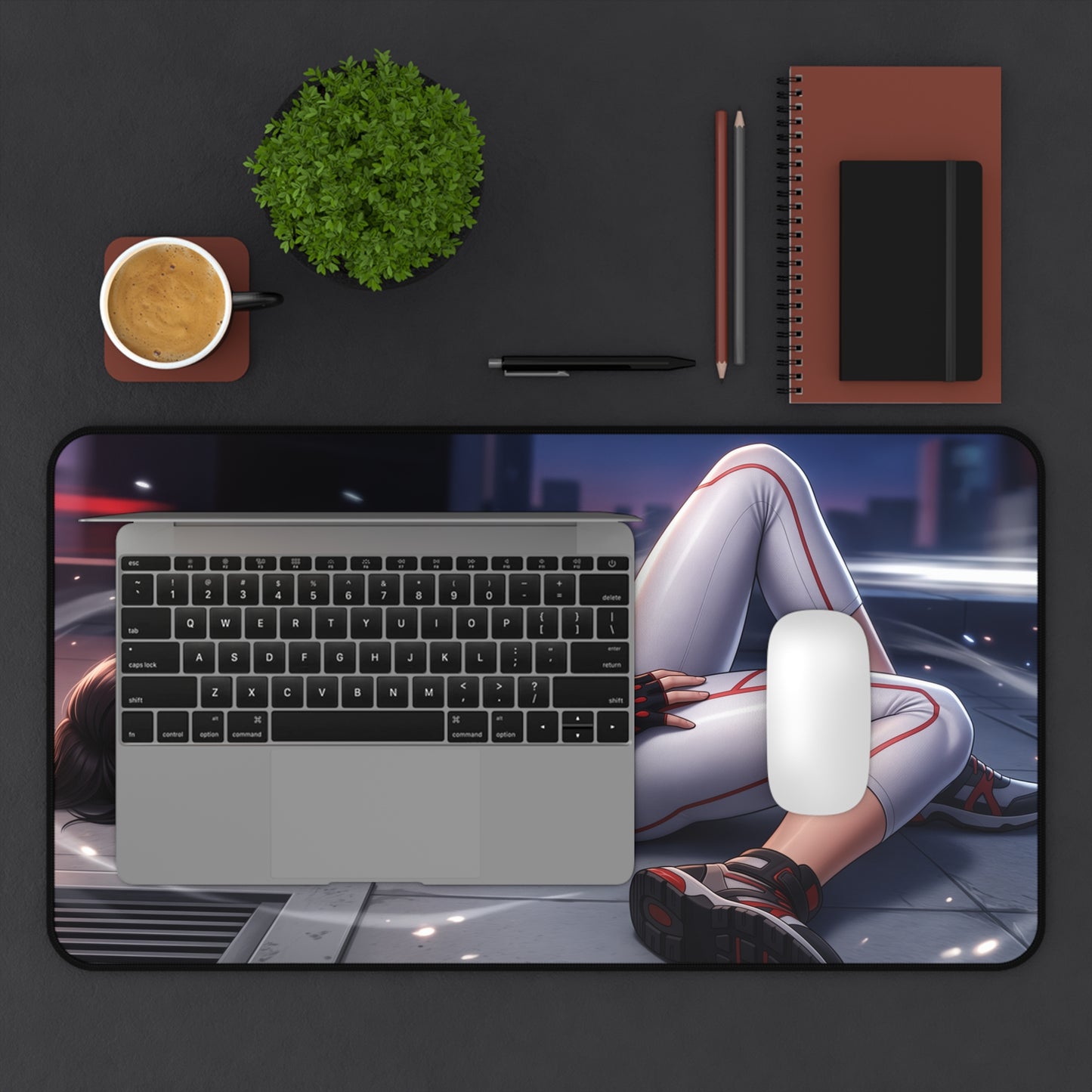 Mirror's Edge Mouse Pad, Faith Desk Mat, Gamer Gift XXL