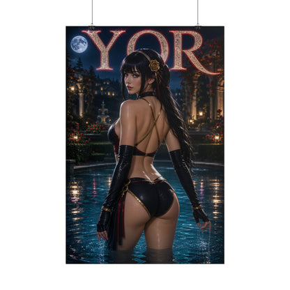Yor Forger Spy x Family Poster Anime Wall Art Manga Style Bedroom Room Decor