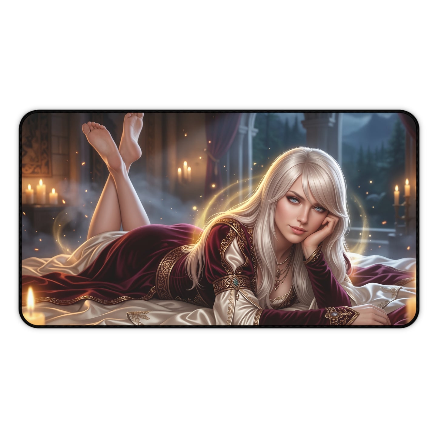 The Witcher Mouse Pad, Keira Metz Desk Mat, Gamer Gift