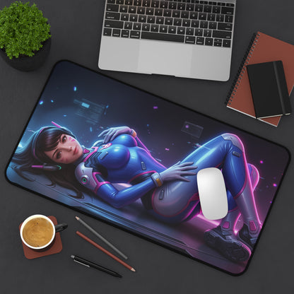 Overwatch Mouse Pad, D.Va Desk Mat, Gaming Mouse Pad XXL