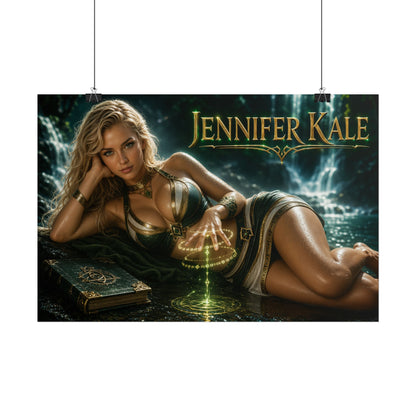 Jennifer Kale Comic Poster Character Wall Art Collector Room Decor Art Print