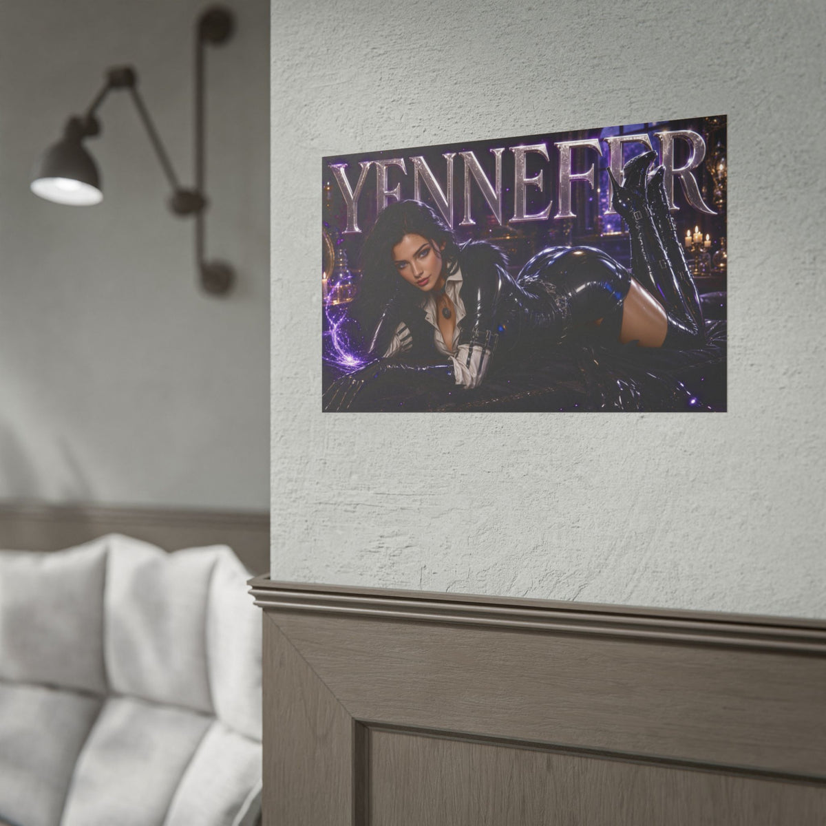 Yennefer of Vengerberg Poster The Witcher Gaming Wall Art Character Room Decor