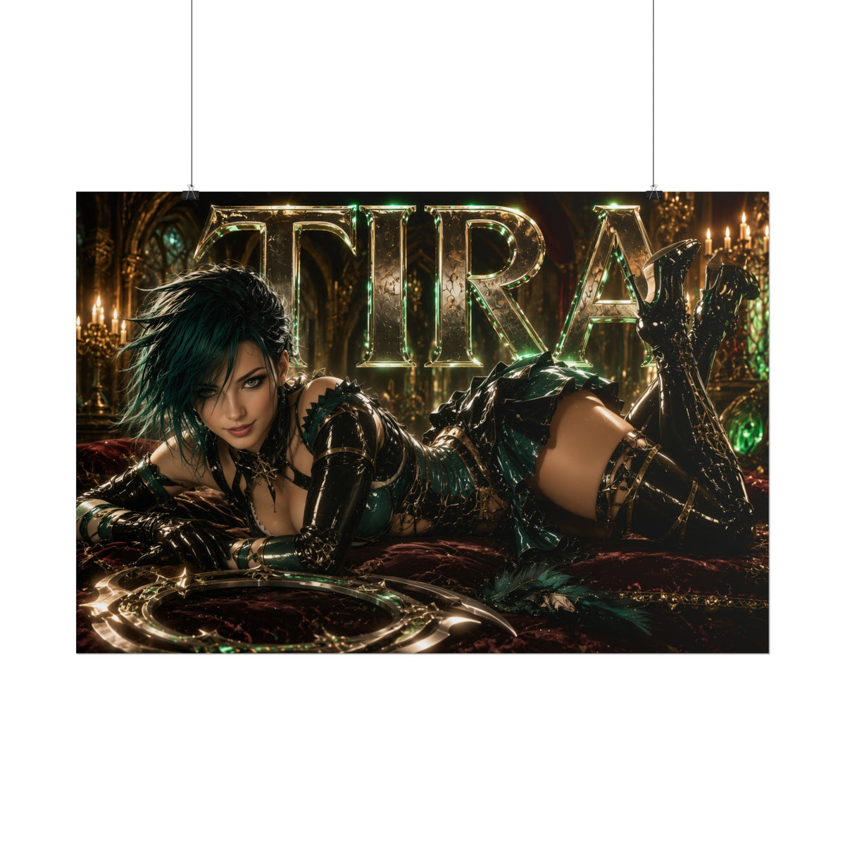 Game Room Decor Tira Soulcalibur Poster Gaming Wall Art Character Print
