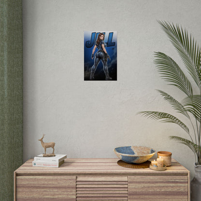 Jill Valentine Resident Evil Poster, Resident Evil Wall Art Print, Survival Horror Girl Decor, Gamer Room Art, Gift
