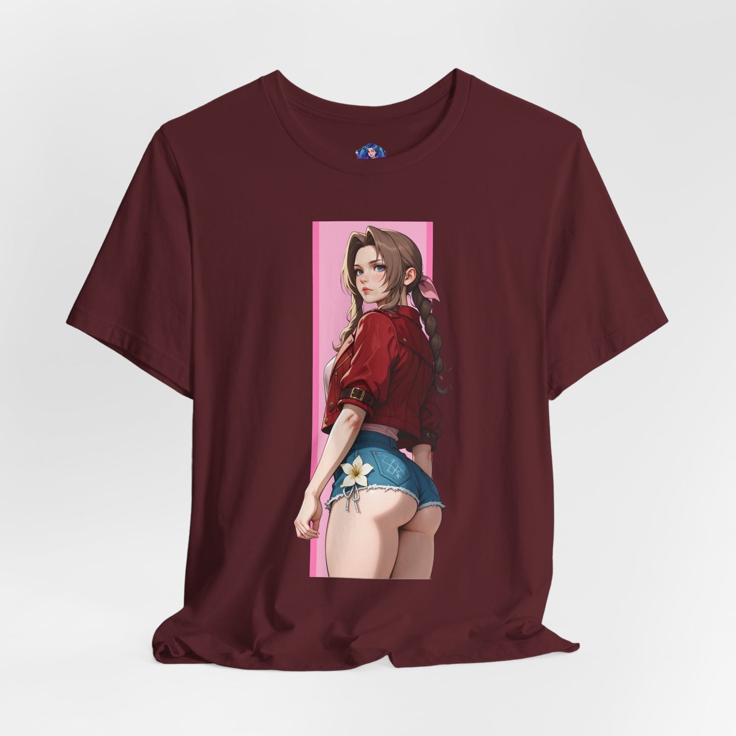 Aerith Gainsborough T-Shirt | Final Fantasy VII Tee for Gamers & Anime Fans