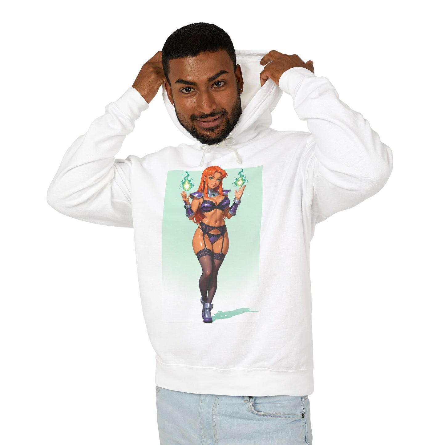 Starfire-Hoodie | Teen Titans-Hoodie | Pullover für kosmische Anime-Heldin