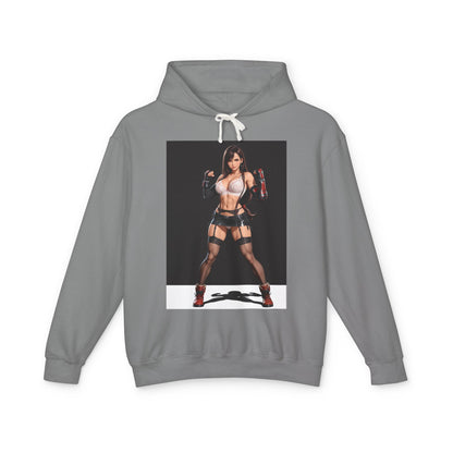 Tifa Lockhart Hoodie | Kampfsportheldin Hoodie | Anime-Kämpferin Pullover