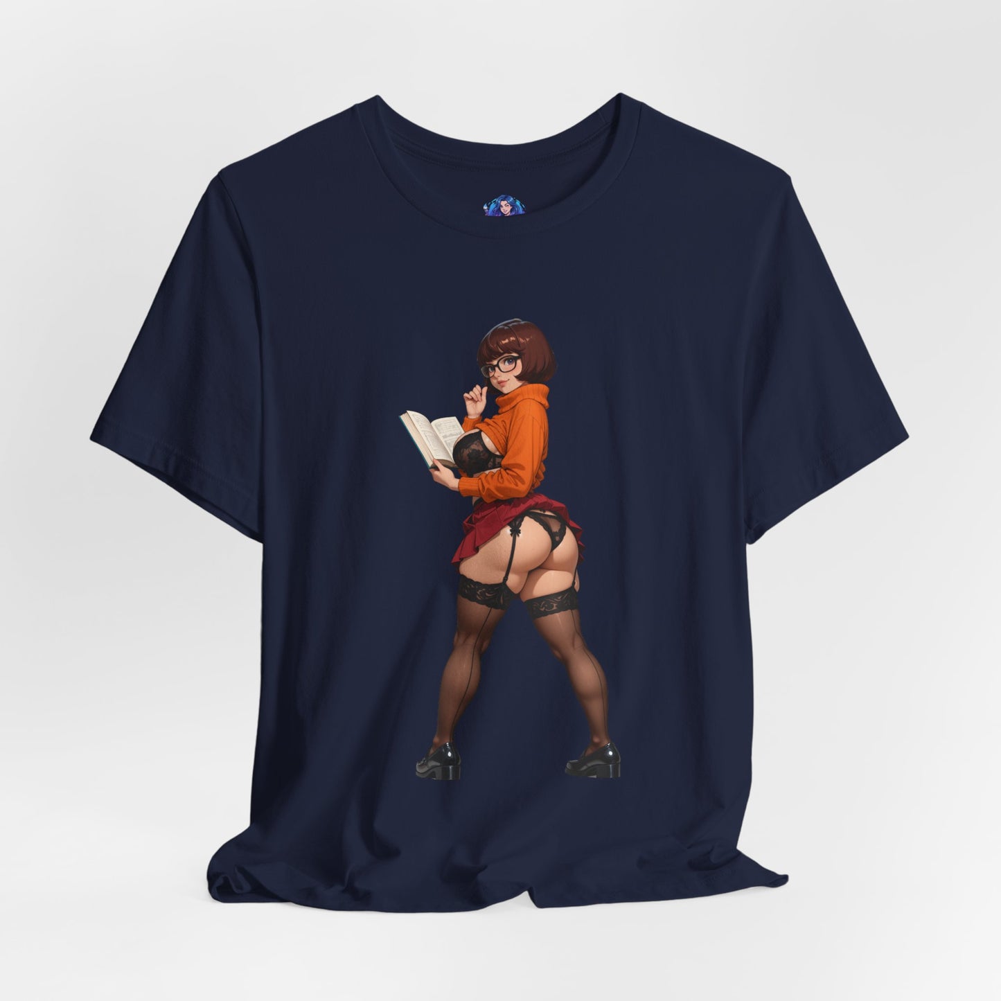 Velma-T-Shirt | Smartes Geek-Girl-Shirt für Fans &amp; Sammler | Süßes Shirt für die geheimnisvolle Heldin