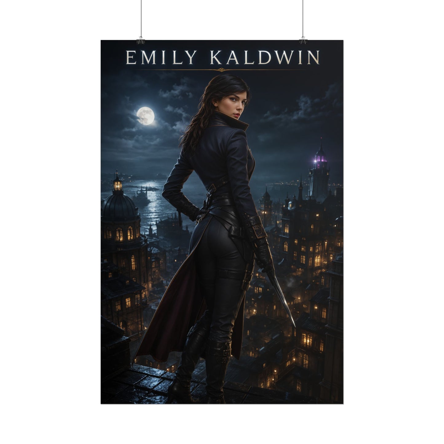 Emily Kaldwin Poster, Dishonored Wall Art, Gaming Poster, Room Decor
