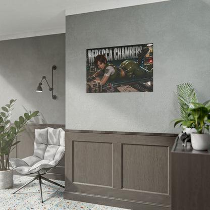 Rebecca Chambers Resident Evil Poster Gaming Wall Art Gamer Room Decor Art Print