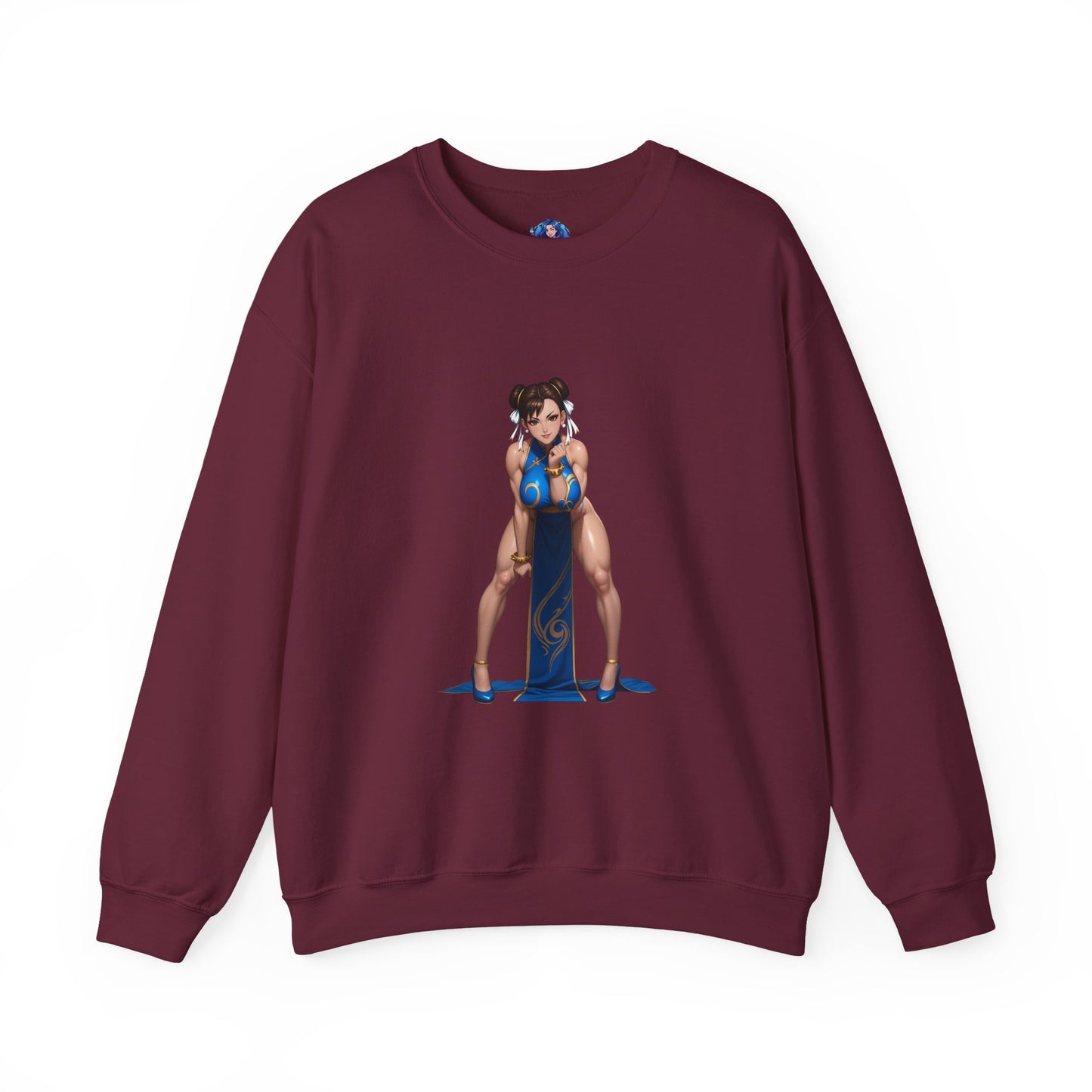 Толстовка Chun-Li, футболка Street Fighter Crewneck, ігровий одяг для фанатів та колекціонерів