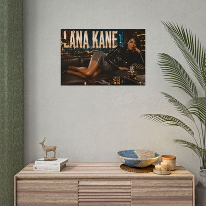 Lana Kane Character Poster Archer Wall Decor Collectible Art Print