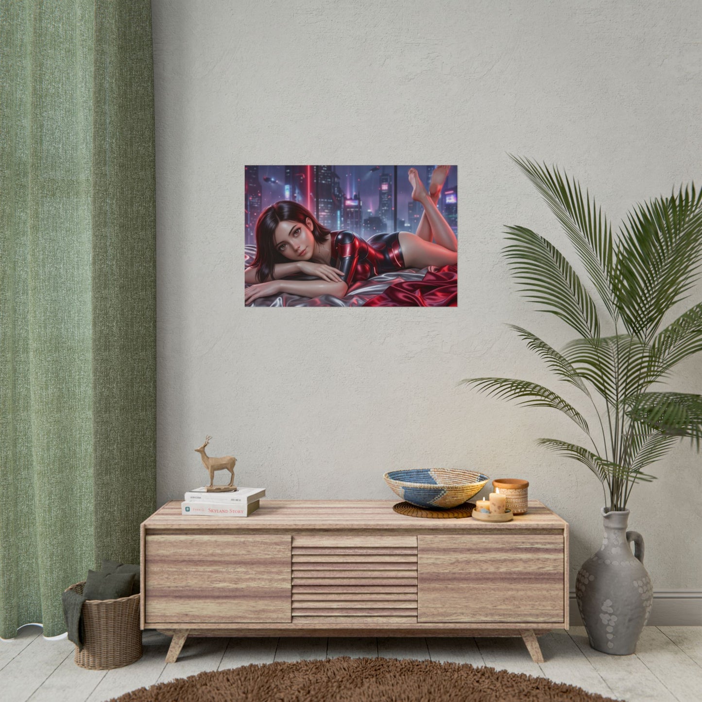 Alita Battle Angel Poster, Sci Fi Wall Art, Gaming Print, Room Decor