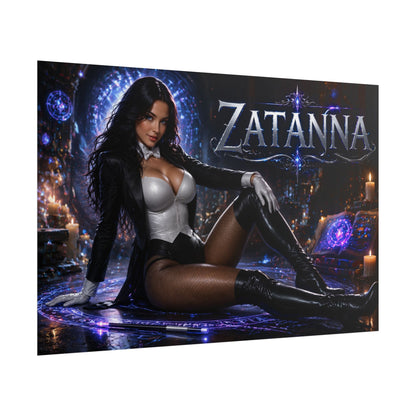 Comic Wall Art Zatanna Poster Heroine Room Decor Collectible Character Print