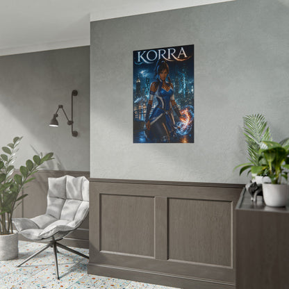 Legend of Korra Poster Avatar Korra Wall Art Print Decor